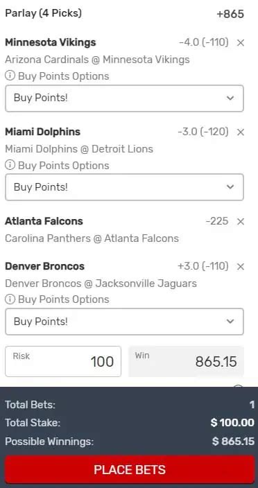 How to parlay on bovada  The allure of putting all your picks on one high-paying four-team parlay is great